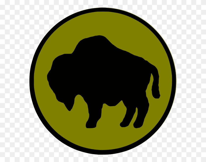 600x600 Bison Clipart Water Buffalo - Buffalo Head Clipart