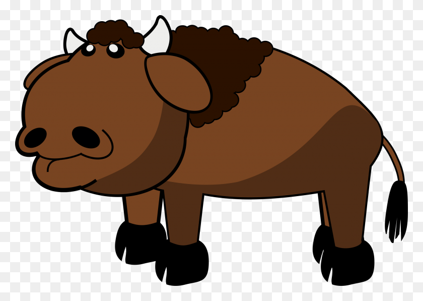 2400x1653 Bison Icons Png - Bison PNG