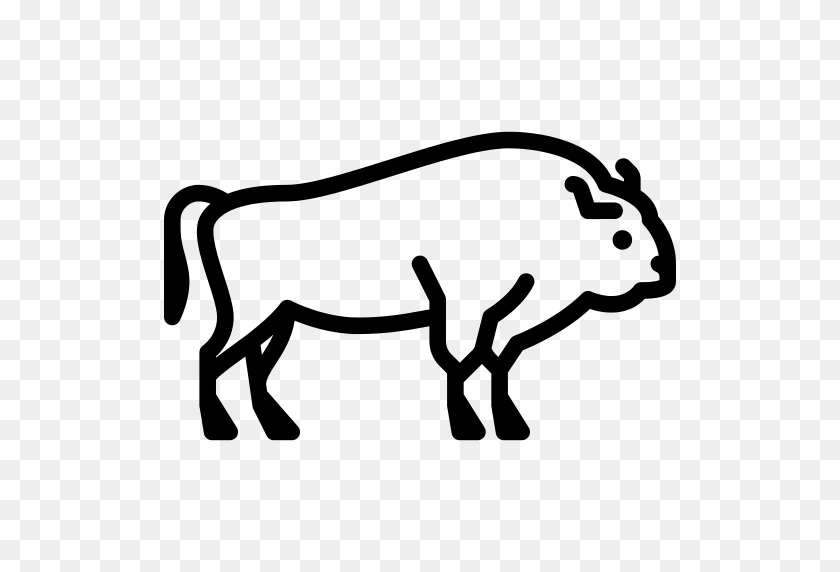512x512 Bison Png Icon - Bison PNG