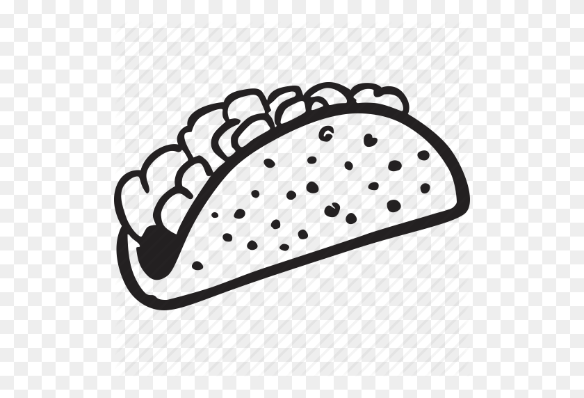512x512 Bistro, Fast Food, Food, Restaurant, Tacos Icon - Tacos PNG