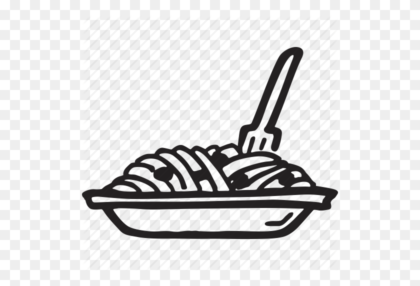 512x512 Bistro, Food, Meal, Pasta, Restaurant, Spaghetti Icon - Pasta Clip Art