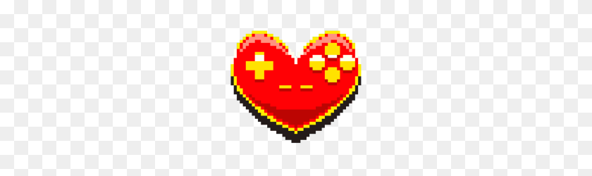 190x190 Bit Heart - 8 Bit Heart PNG