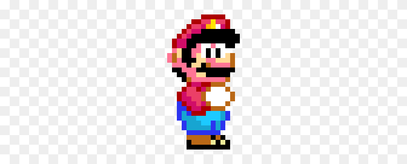150x280 Bit Mario Pixel Art Maker - 16 Bits Png