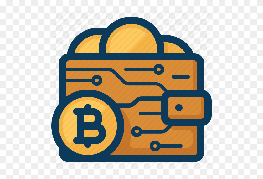 512x512 Bitcoin, Blockchain, Coin, Cryptocurrency, Currency, Wallet Icon - Wallet Clipart