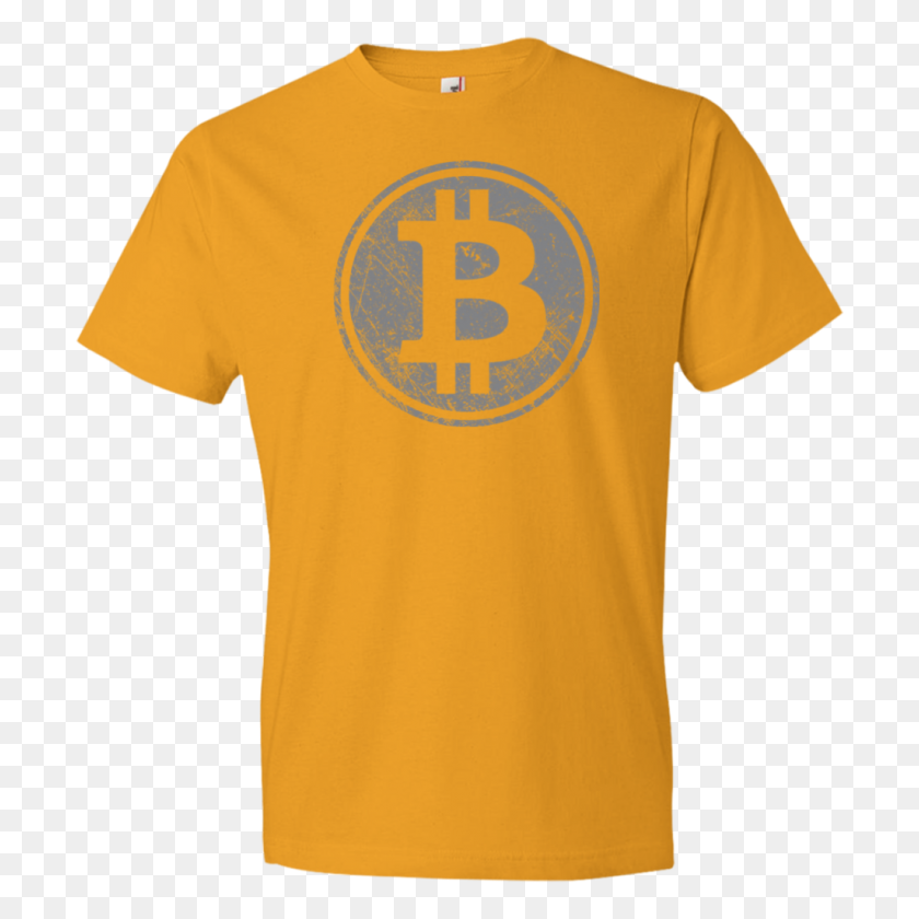 1024x1024 Bitcoin Distressed Vintage T Shirt Crypto Threads - Distressed PNG