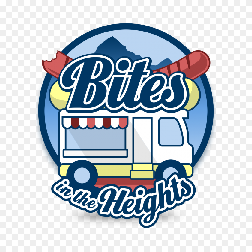 1200x1200 Bites In The Heights Food Truck Rally - Food Truck Clip Art