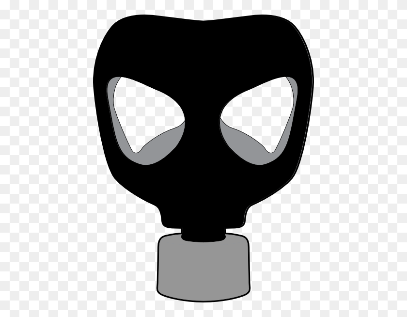 456x594 Black And Gray Gas Mask Clipart Png For Web - Gas Mask PNG