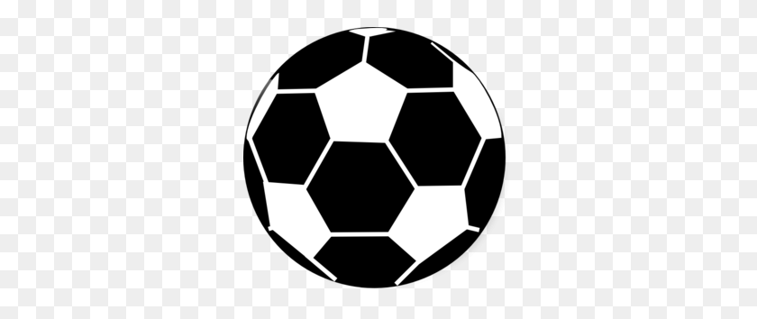 299x294 Черно-Белый Мяч Картинки - Американский Футбол Клипарт