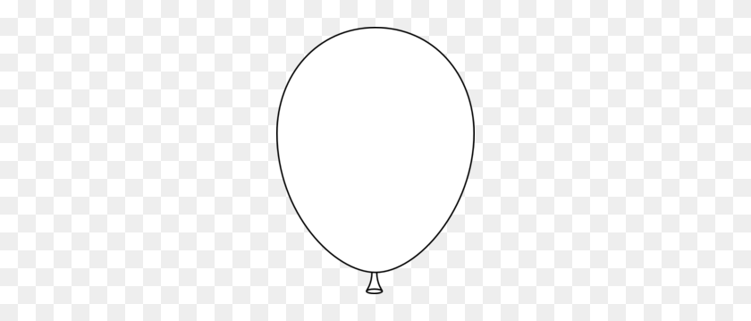 222x299 Black And White Balloon Clipart - Balloon Clipart Black And White Free