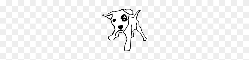 150x144 Black And White Cartoon Illustration Of Funny Labrador Retriever - Labrador Dog Clipart