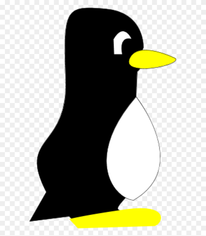 600x902 Black And White Cute Fat Fish Clip Art - Penguin Black And White Clipart