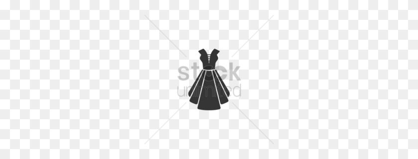 260x260 Black And White Dress Clipart - Tuxedo Clipart