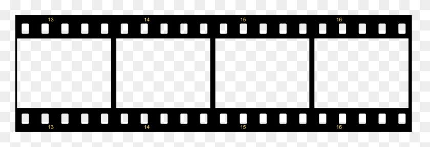 960x283 Black And White Film Strip Png Transparent Black And White Film - Film Strip PNG