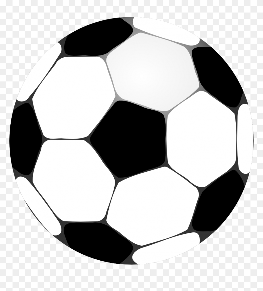 999x1114 Black And White Football Clipart Vector Png Image Regarding - Football Images Clip Art