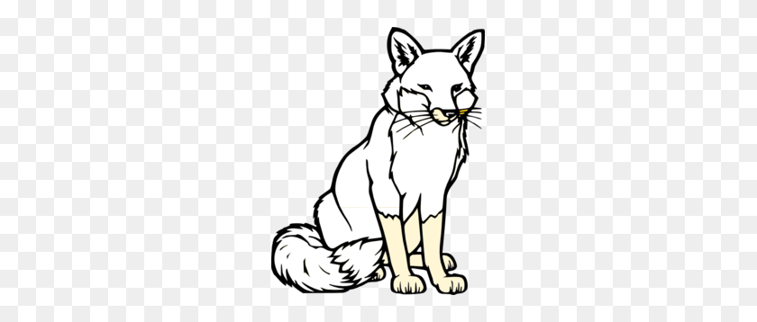 237x298 Black And White Fox Png, Clip Art For Web - Whiskers Clipart