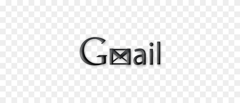 400x300 Logotipo De Gmail En Blanco Y Negro - Logotipo De Google Png Blanco