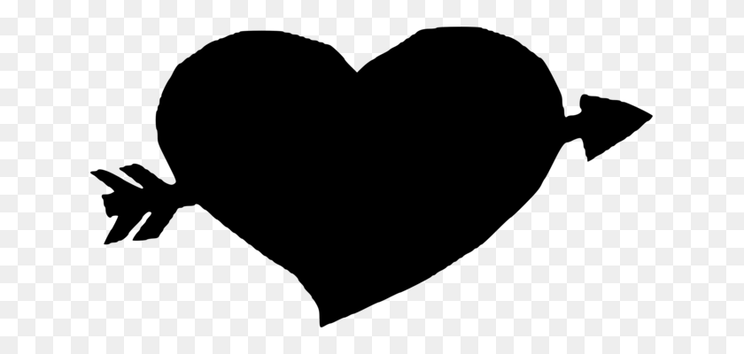 635x340 Black And White Heart Monochrome Photography Computer Icons Free - White Heart PNG