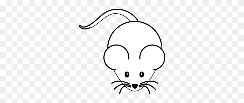 298x294 Black And White Mouse Clip Art - Rat Clipart Black And White