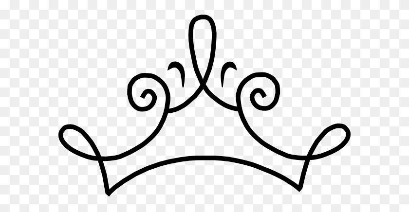 600x376 Black And White Princess Crown Clipart Clip Art Images - Royal Crown Clipart