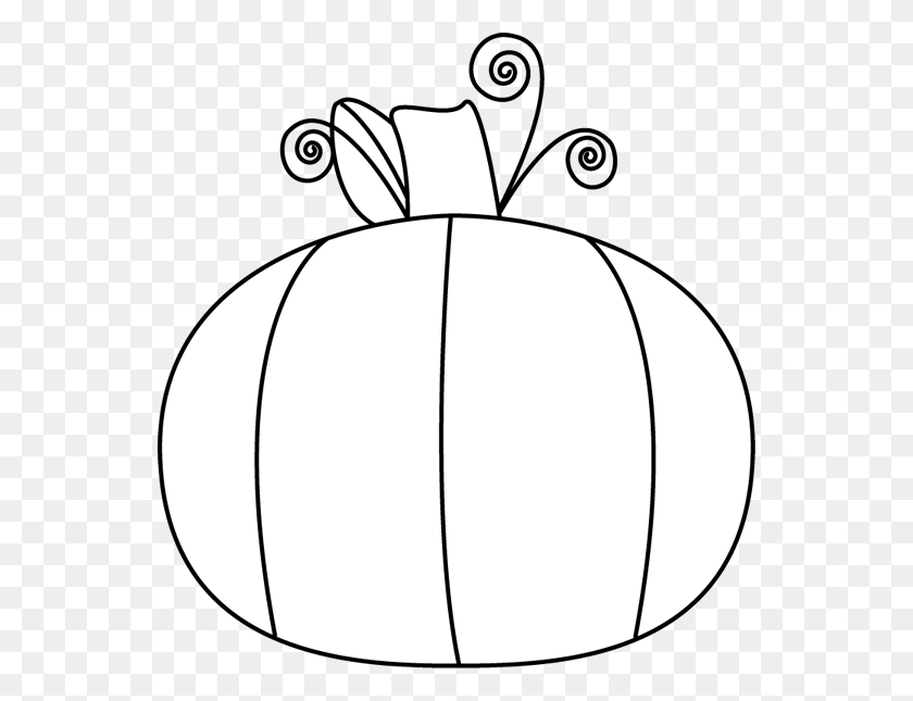 550x585 Black And White Pumpkin Clip Art - Ninja Clipart Black And White