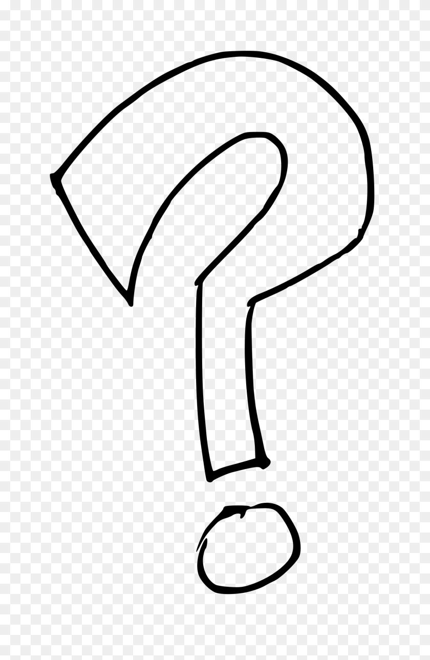 1522x2400 Black And White Question Mark Clipart Free - Question Clipart