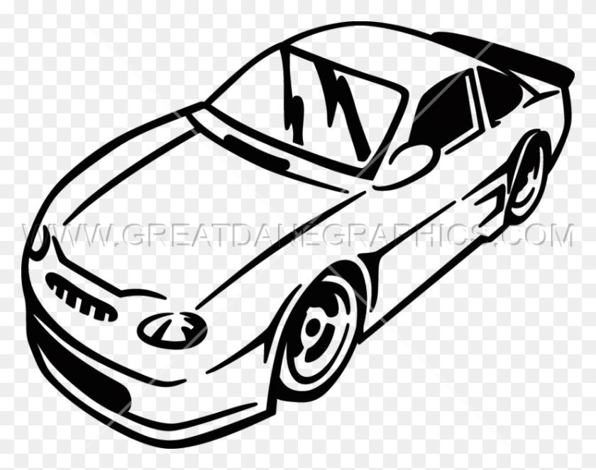 825x638 Черный И Белый Гоночный Автомобиль Png Прозрачный Черный И Белый Гоночный Автомобиль - Гоночный Автомобиль Черный И Белый Clipart