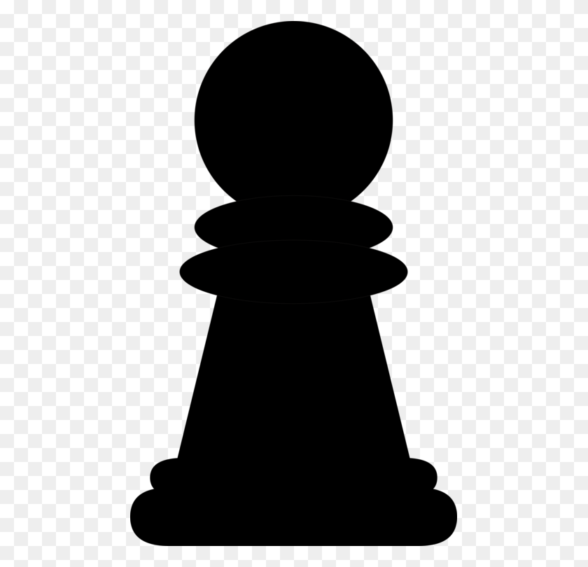 467x750 Черно-Белый Силуэт Компьютерные Иконки - Шахматный Клипарт Черный И Белый