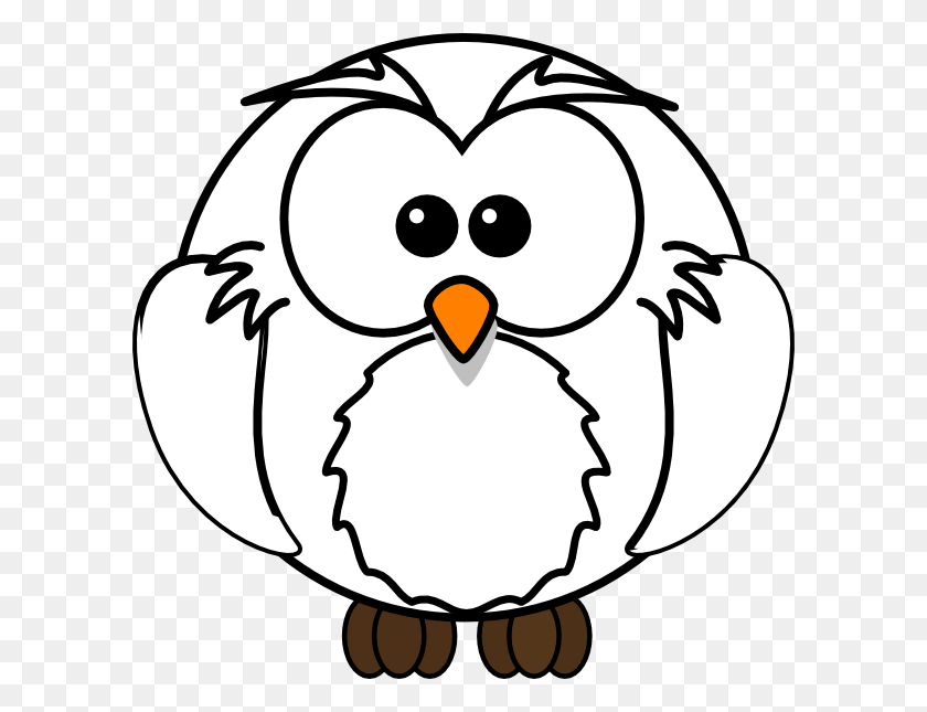 600x585 Black And Whiteowl Clipart Clip Art Images - Free Owl Clipart