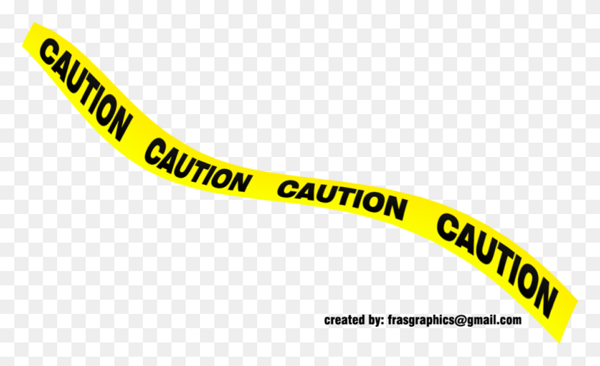 1000x582 Black And Yellow Caution Tape - Yellow Tape PNG