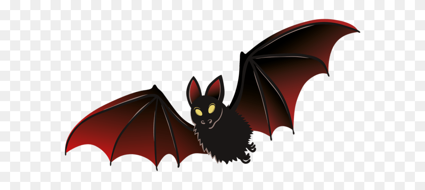 600x316 Black Bat Cliparts - Vampire Bat Clipart