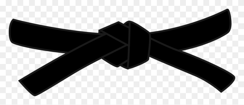 1280x494 Los Estudiantes De Karate Con Cinturón Negro Se Conocen Como 'Yudansha' Negro - Cinturón Negro Png