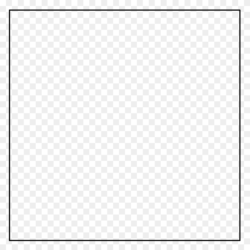 2000x2000 Black Box Outline Png Png Image - Box Outline PNG