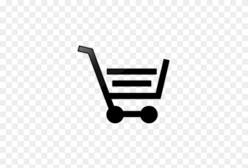 512x512 Black Cart Icon - Cart Icon PNG