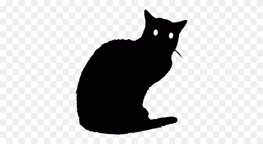 400x400 Черная Кошка Бесплатные Векторы, Логотипы, Значки И Фото Скачать - Кошка Вектор Png