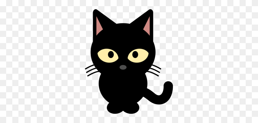 287x340 Black Cat Whiskers Computer Icons - Pete The Cat Clipart