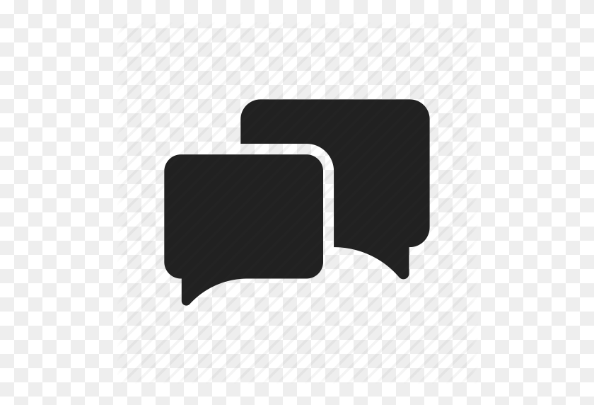 512x512 Black, Chat, Contact, Discussion, Message, Phone, Smart Phone - Phone Vector PNG