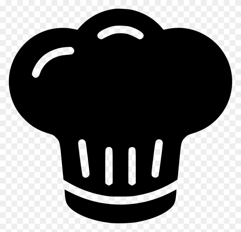 982x944 Black Chef Png Transparent Black Chef Images - Baker Hat Clipart