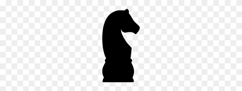 256x256 Black Chess Icon - Chess PNG