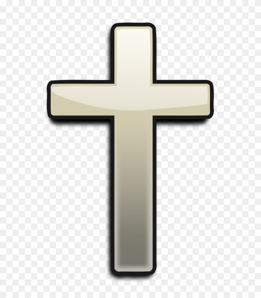 623x900 Black Christian Cross Png - Crucifix PNG