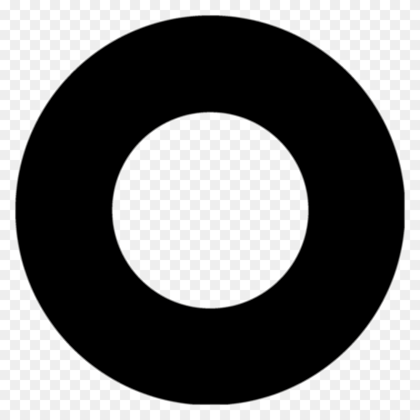 1024x1024 Círculo Negro - Ovalado Negro Png