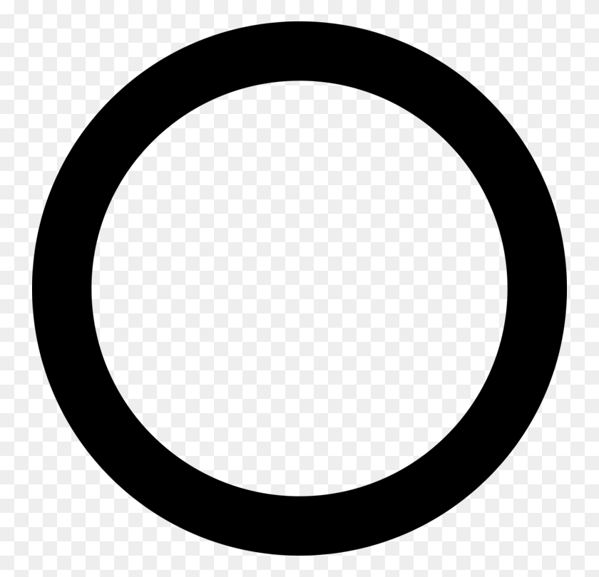 750x750 Black Circle Computer Icons Black And White Encapsulated - White Circle Clipart
