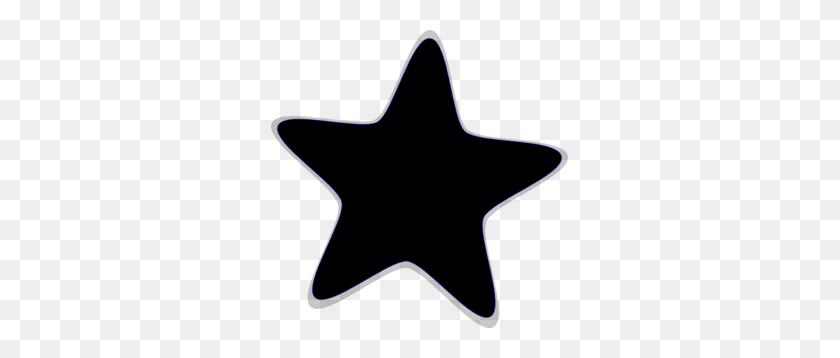 297x298 Black Clip Art Star Clip Art - Black Stars PNG
