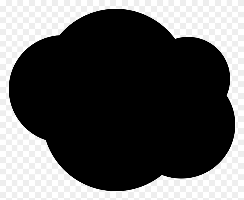 980x790 Black Cloud Png Icon Free Download - Dark Clouds PNG