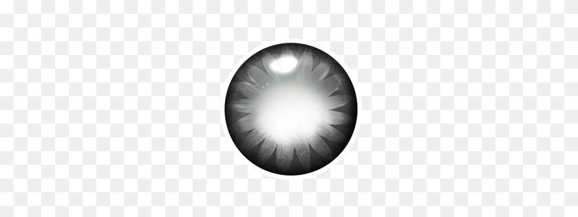 256x256 Black Contact Lenses - Sun Lens Flare PNG