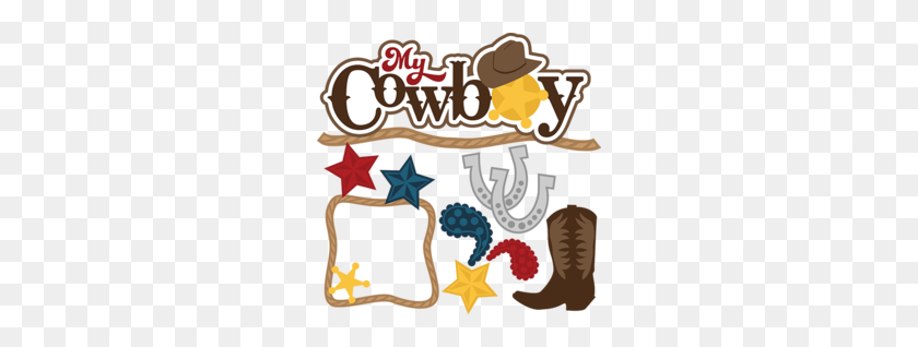 260x258 Black Cowboy Hat Clipart - Cowboy Boot Clipart Free