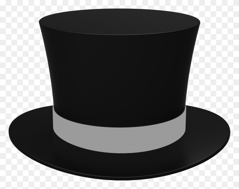 3422x2661 Черная Цилиндрическая Шляпа Png Изображения - Черная Шляпа Png