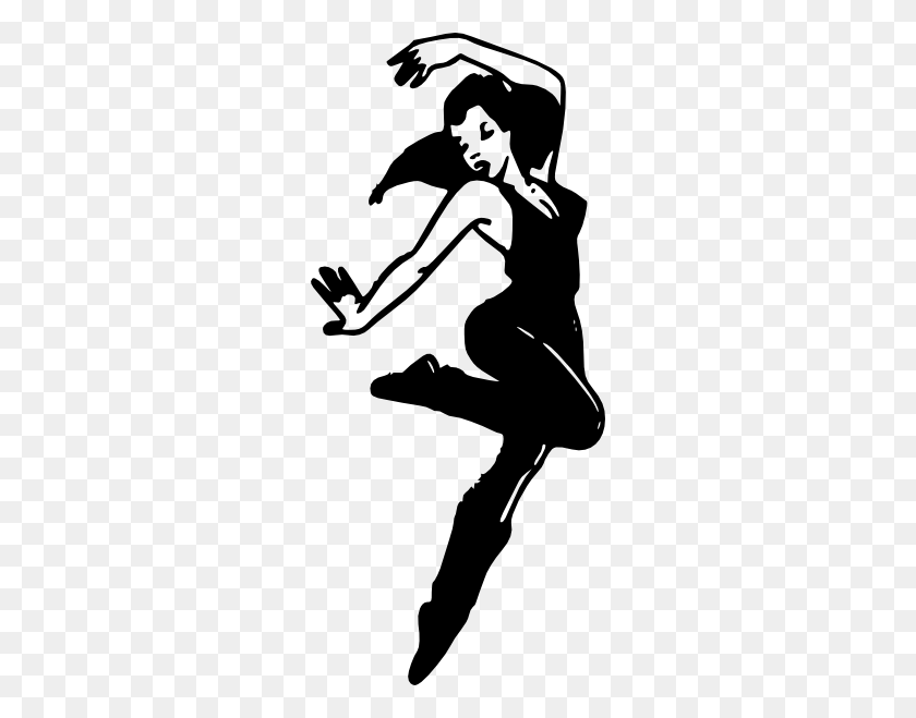 270x599 Black Dancer Clip Arts Download - Dance Clipart PNG