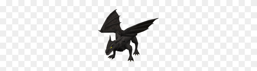 200x173 Black Dragon - Dungeons And Dragons PNG