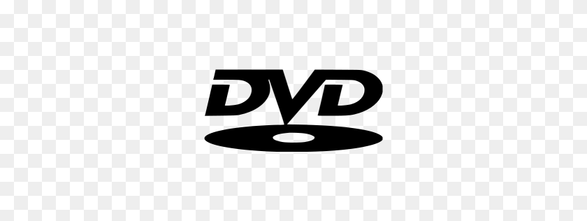 256x256 Значок Черный Dvd - Логотип Dvd Png