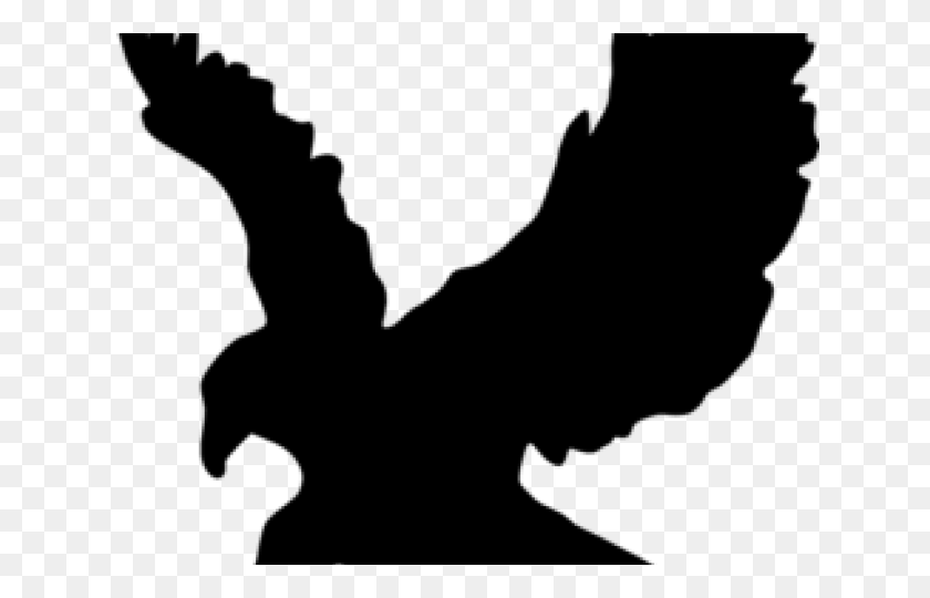 640x480 Águila Negra Clipart Águila Americana - Imágenes Prediseñadas De Águila